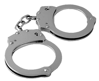 An image of handcuffs